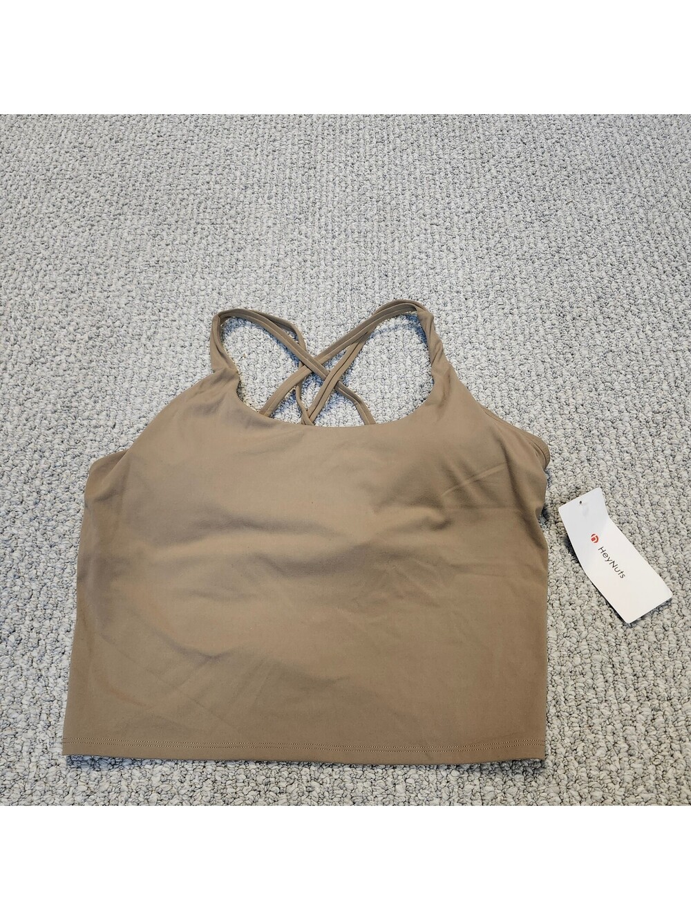 HeyNuts Zeal Bra Longline B-D Cup Crop Size XL NWT
